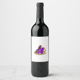 Étiquette Pour Bouteilles De Vin Conception des dés de série