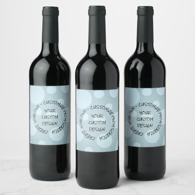 Étiquette Pour Bouteilles De Vin Concevez ceci (Bouteilles)