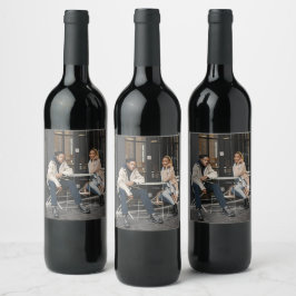 Étiquette Pour Bouteilles De Vin Concevez votre propre photo unique