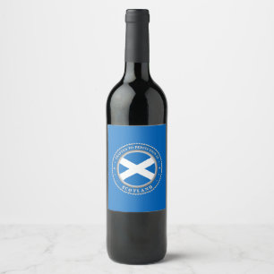 Étiquette Pour Bouteilles De Vin Conçu Pour La Perfection En Ecosse