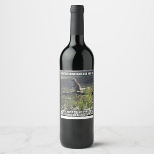 ÉTIQUETTE POUR BOUTEILLES DE VIN COON RIDE
