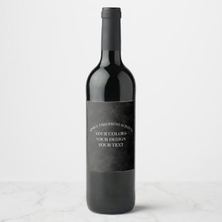 Étiquette Pour Bouteilles De Vin Créez les vôtres