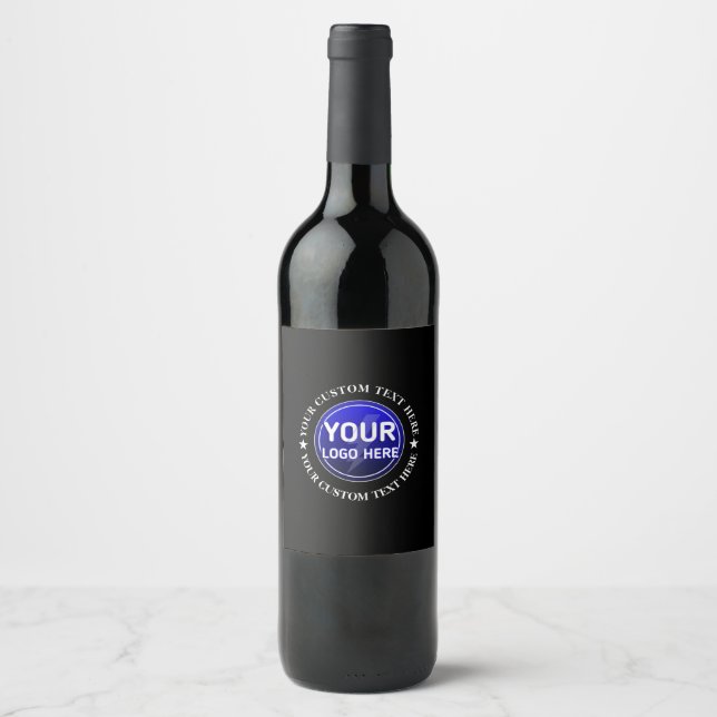 Étiquette Pour Bouteilles De Vin Créez votre propre (Devant)