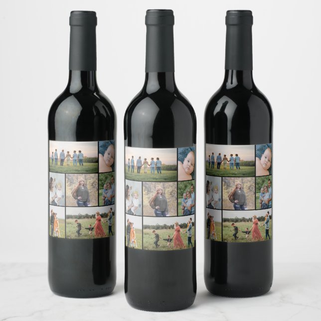 Étiquette Pour Bouteilles De Vin Créez votre propre collection de 7 photos (Bouteilles)