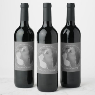 Étiquette Pour Bouteilles De Vin Créez votre propre Étiquette de vin photo