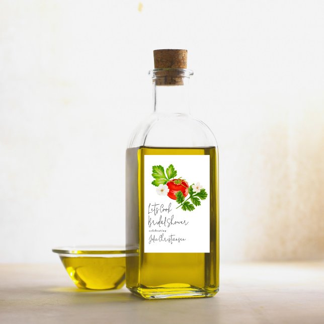 Étiquette Pour Bouteilles De Vin Cuissons la Fête des mariées (Créateur téléchargé)