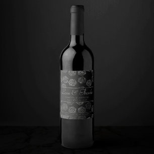 Étiquette Pour Bouteilles De Vin Dés RPG Imaginaire Retro Tabletop PnP Gamer pers