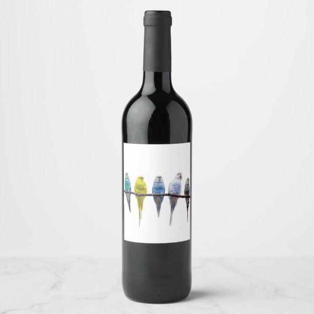 Étiquette Pour Bouteilles De Vin Économies (Devant)