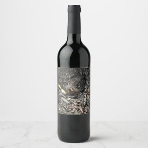 Étiquette Pour Bouteilles De Vin Écureuil