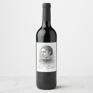 Étiquette Pour Bouteilles De Vin Emma Lazarus