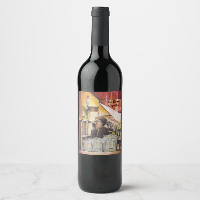 Étiquette Pour Bouteilles De Vin Équivalent lumineux des émotions passionnées (Devant)