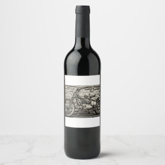 Étiquette Pour Bouteilles De Vin Etiqueta botella de 