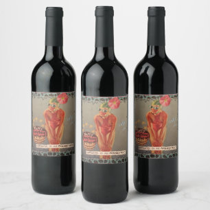 Étiquette Pour Bouteilles De Vin Étiquette de bouteille de vin