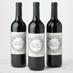 Étiquette Pour Bouteilles De Vin Étiquette de bouteille de vin de Yanna