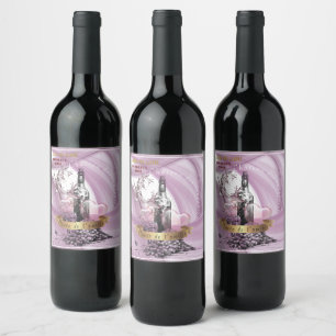 Étiquette Pour Bouteilles De Vin Étiquette de vin. Cuvée de l'amitié