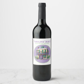 Étiquette Pour Bouteilles De Vin Étiquette de vin de Nawlins