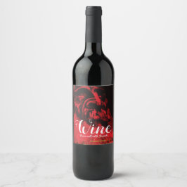 Étiquette Pour Bouteilles De Vin Étiquette de vin Krampus