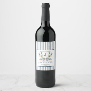 Étiquette Pour Bouteilles De Vin Étiquette de vin Mallard Duck,