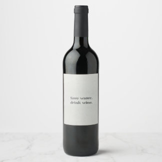 Étiquette Pour Bouteilles De Vin Étiquette de vin marrante