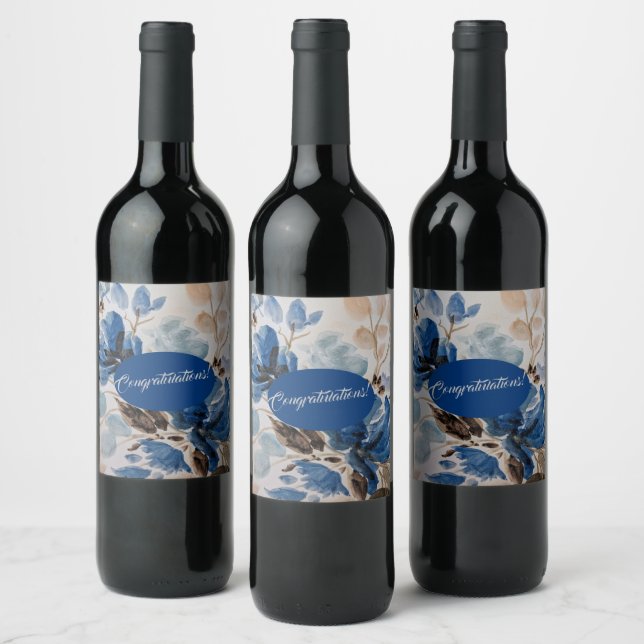 Étiquette Pour Bouteilles De Vin Étiquette de vin pour toute célébration ! (Bouteilles)