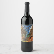 Étiquette de vin Tornado Rage