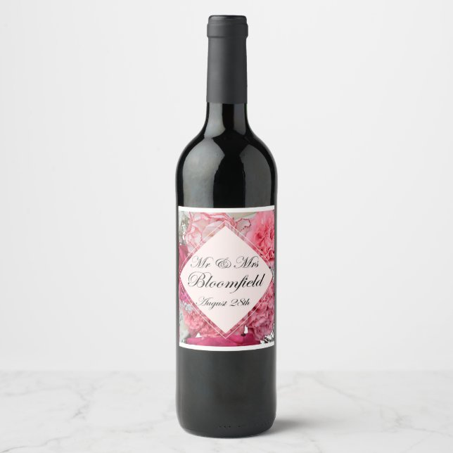 Étiquette Pour Bouteilles De Vin étiquette vin (Devant)