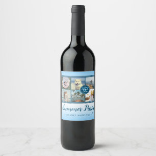 Étiquette Pour Bouteilles De Vin Faites votre propre Instagram Grid Summer Photo Co