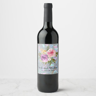 Étiquette Pour Bouteilles De Vin Fausse mère de perle