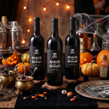 Faveur de fête Halloween Crâne et Os