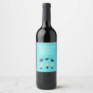 Étiquette Pour Bouteilles De Vin Félicitations à un neveu génial