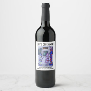Étiquette Pour Bouteilles De Vin Fêtons