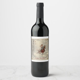 Étiquette Pour Bouteilles De Vin Food and Beverage Label Set