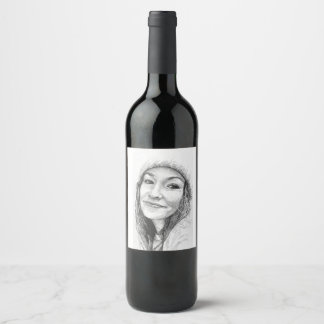 Étiquette Pour Bouteilles De Vin Food and Beverage Label Set - COLLEEN