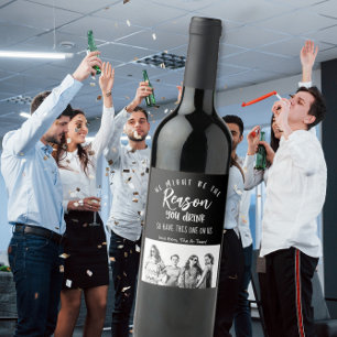 Étiquette Pour Bouteilles De Vin Funny Vin Étiquette photo la raison pour laquelle 