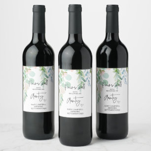 Étiquette Pour Bouteilles De Vin Grossesse Faire-part Tante d'être nouvelle tante