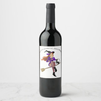 Étiquette Pour Bouteilles De Vin Halloween Edición especilal, pruebalo esquisito