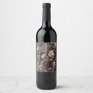 Étiquette Pour Bouteilles De Vin Hauned Harmonics - Gothique victorien