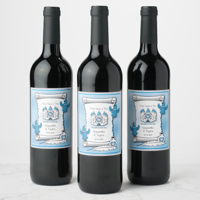 Étiquette Pour Bouteilles De Vin Il était une fois (Bouteilles)