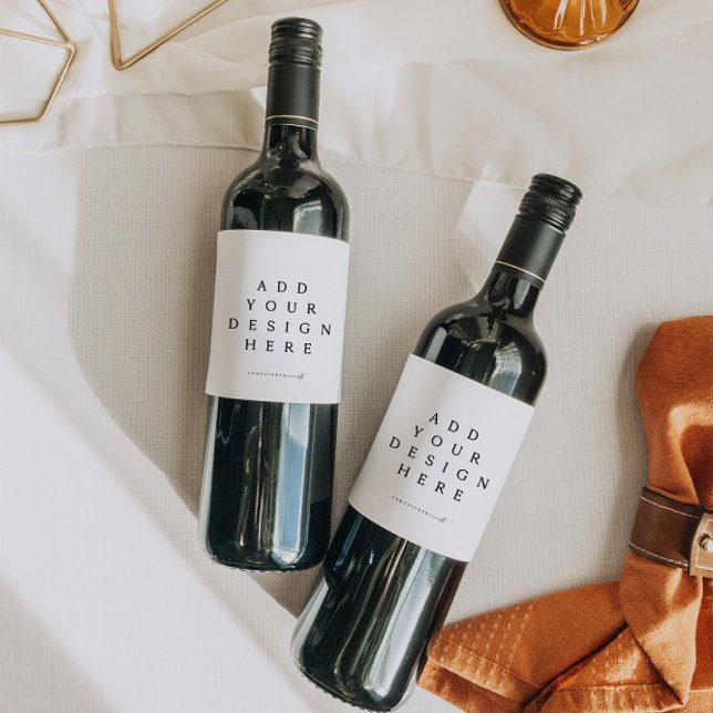 Étiquette Pour Bouteilles De Vin Impression d'étiquette (Créateur téléchargé)