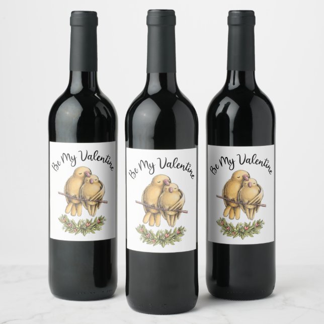Étiquette Pour Bouteilles De Vin Inséparables Valentines Jour Cadeau Pour Lui (Bouteilles)