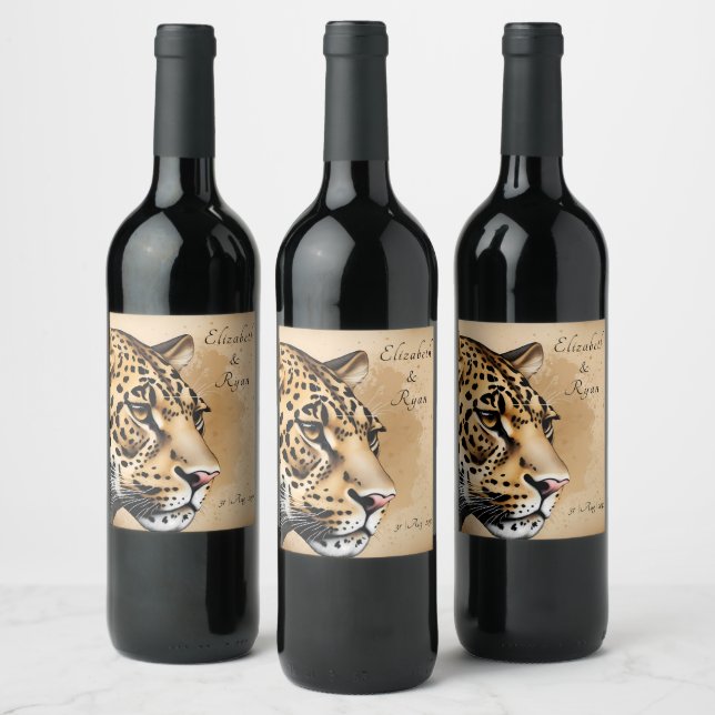 Étiquette Pour Bouteilles De Vin Inspiré par la nature (Bouteilles)
