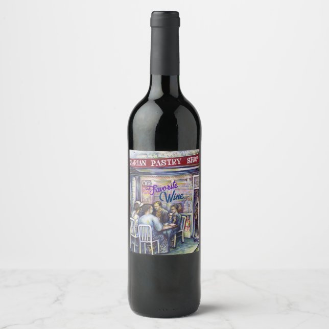 Étiquette Pour Bouteilles De Vin Jocund (Devant)