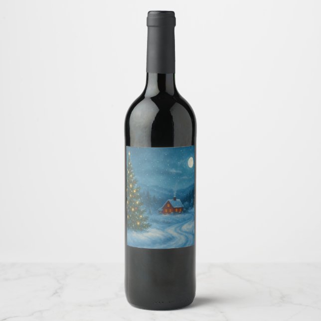Étiquette Pour Bouteilles De Vin Jour du poison (Devant)