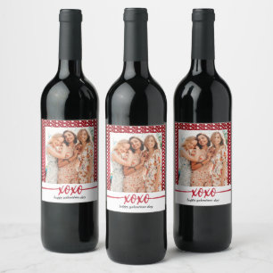 Étiquette Pour Bouteilles De Vin Joyeux Galentine's Day Photo