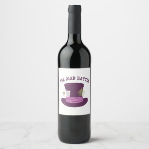 Étiquette Pour Bouteilles De Vin La haine folle