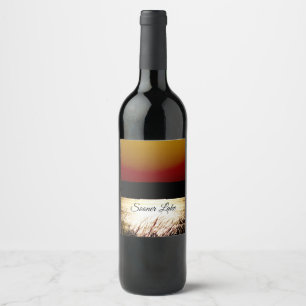 Étiquette Pour Bouteilles De Vin Lac Sooner