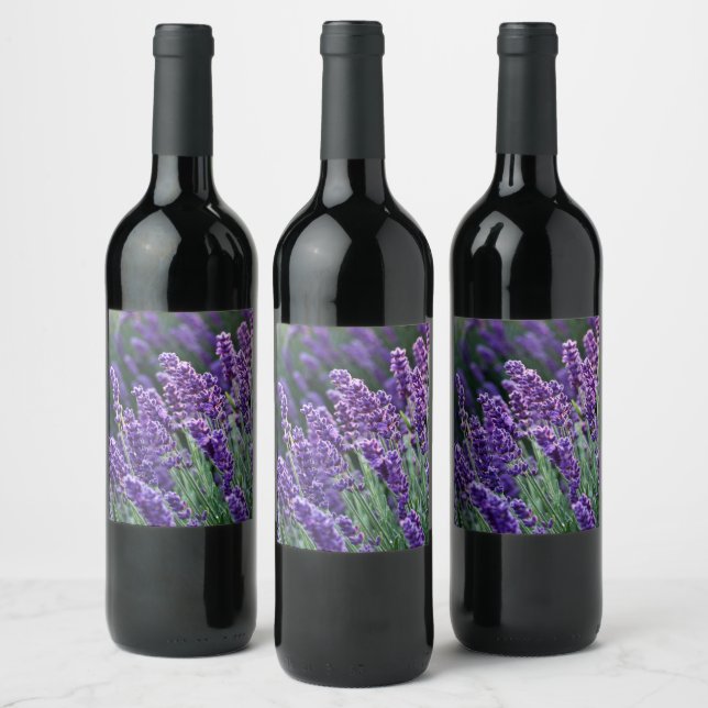 Étiquette Pour Bouteilles De Vin Lavande Lusace (Bouteilles)