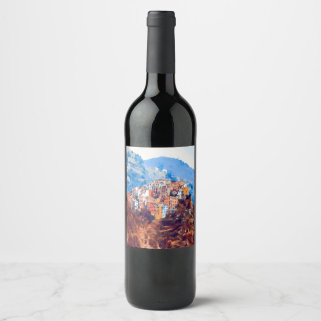 Étiquette Pour Bouteilles De Vin ldp CORNIGLIA - Cinque Terre - (Devant)