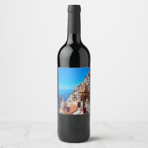 Étiquette Pour Bouteilles De Vin ldp POSITANO - Côte d'Amalfi - Panorama