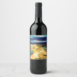 Étiquette Pour Bouteilles De Vin ldp TUSCANY - Campagne toscane -